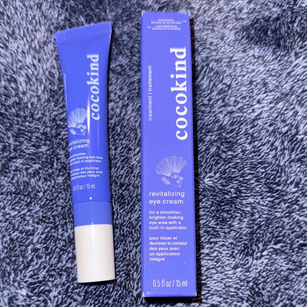 Cocokind Revitalizing Eye Cream in Blue